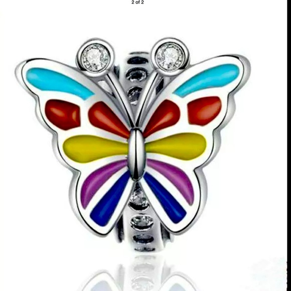 New 925-Charm Bead Fit Original Pandora Bracelet - Picture 1 of 3
